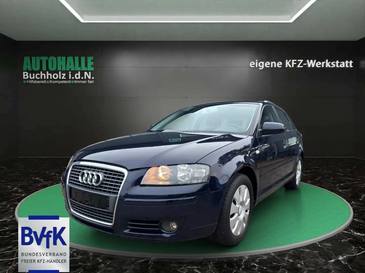 Audi A3 Sportback~LIMA~ALU~el.-FH~SHT~1.6 Liter~Benzin EUR Blau - 1