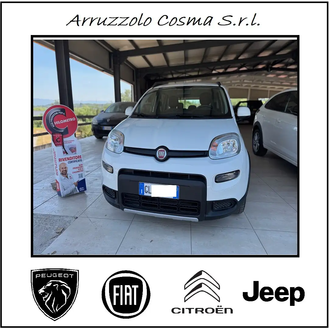 Fiat Panda 1.0 FireFly S&S Hybrid City Life Blanc - 1