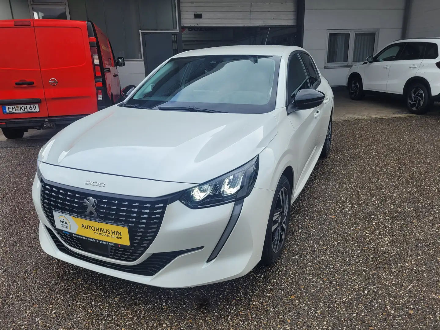 Peugeot 208 Allure Pack sehr gepflegt Blanc - 1