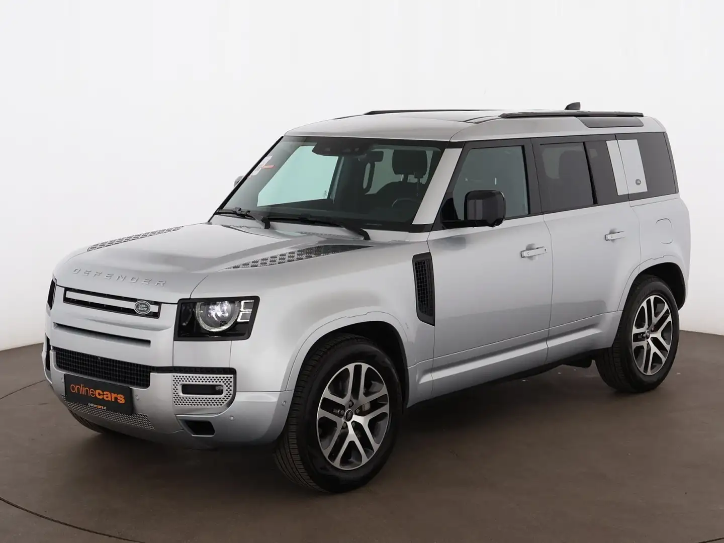 Land Rover Defender P400e PHEV Aut LED 360-CAM SKY AHK LEDER Grau - 2
