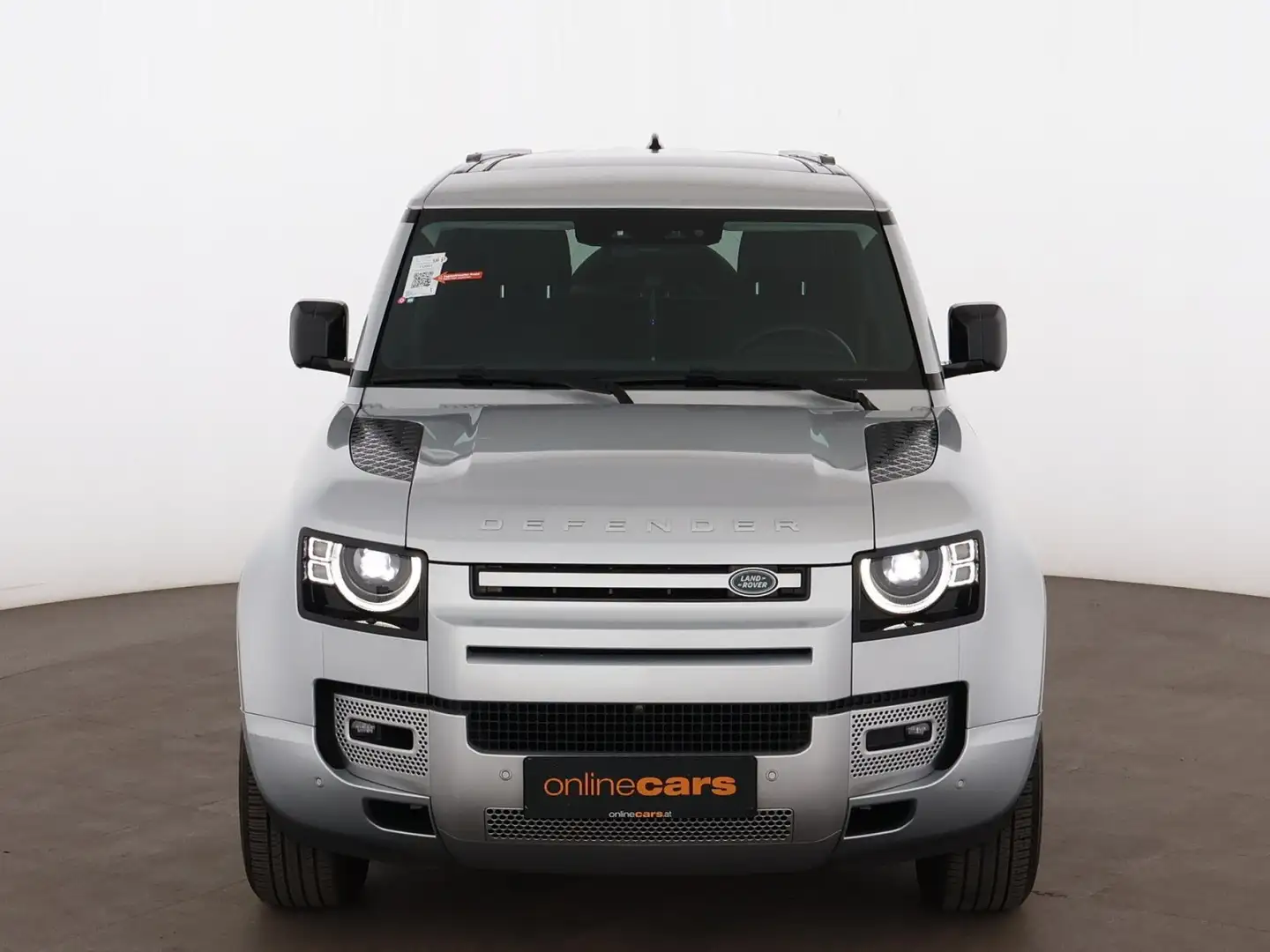 Land Rover Defender P400e PHEV Aut LED 360-CAM SKY AHK LEDER Grau - 2