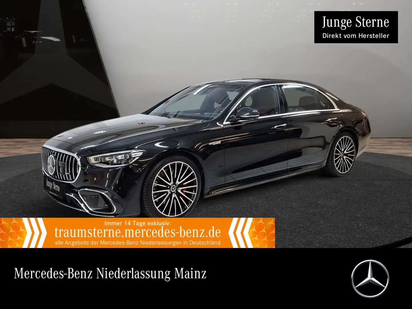 Mercedes-Benz S 63 AMG S 63 E PANO+DIGITAL-L+BURMESTER4D+SITZKLIMA+TV+3D Noir - 1
