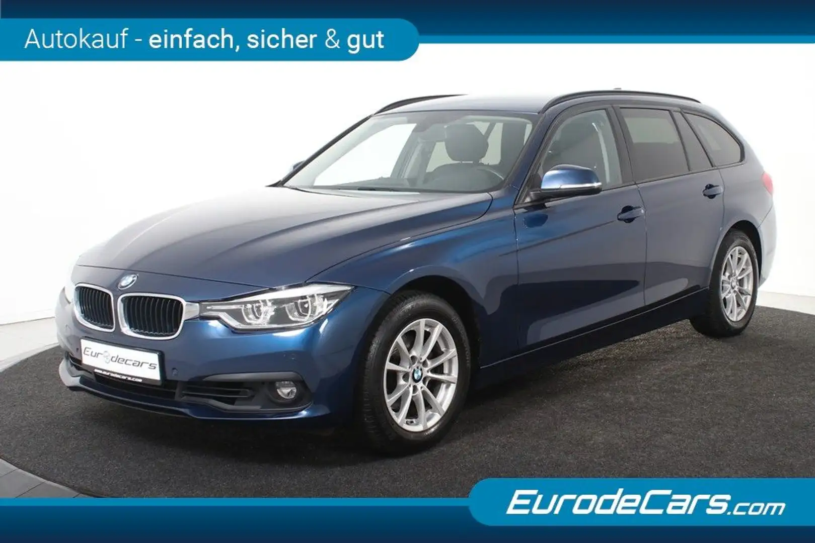 BMW 318 i Touring *1.Hand*Leder*Navi*SHZ* Bleu - 1