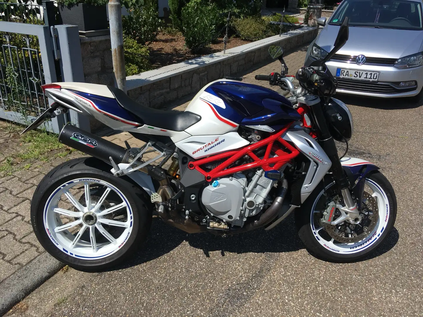 MV Agusta Brutale 1090 Brutale 1090RR Blau - 1