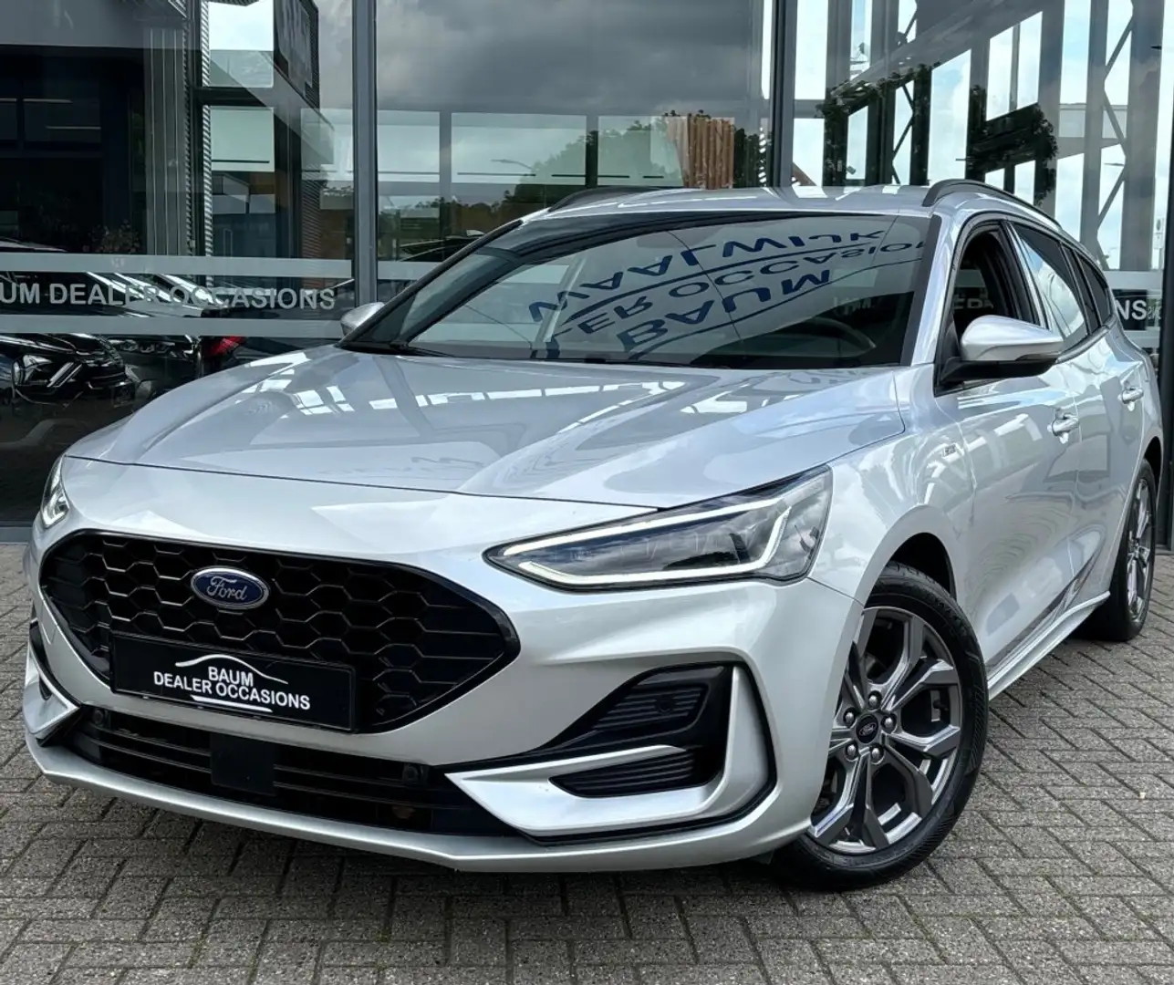 Ford Focus 1.0 ST LINE X AIRCO NAVI PDC-CAMERA360 STOELVERW. Grau - 1