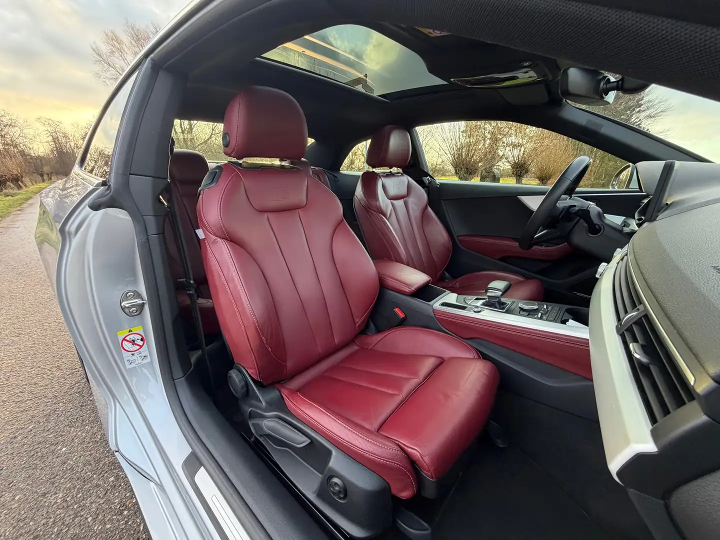 Audi A5 Coupé 2.0 TFSI MHEV Sport S-Line Edition / Panoram Grau - 2