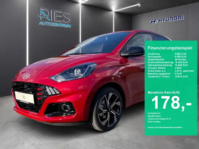 Hyundai i10 1.0 N Line KlimaA*Navi*SHZ*Kam.*PDC*Sportp.