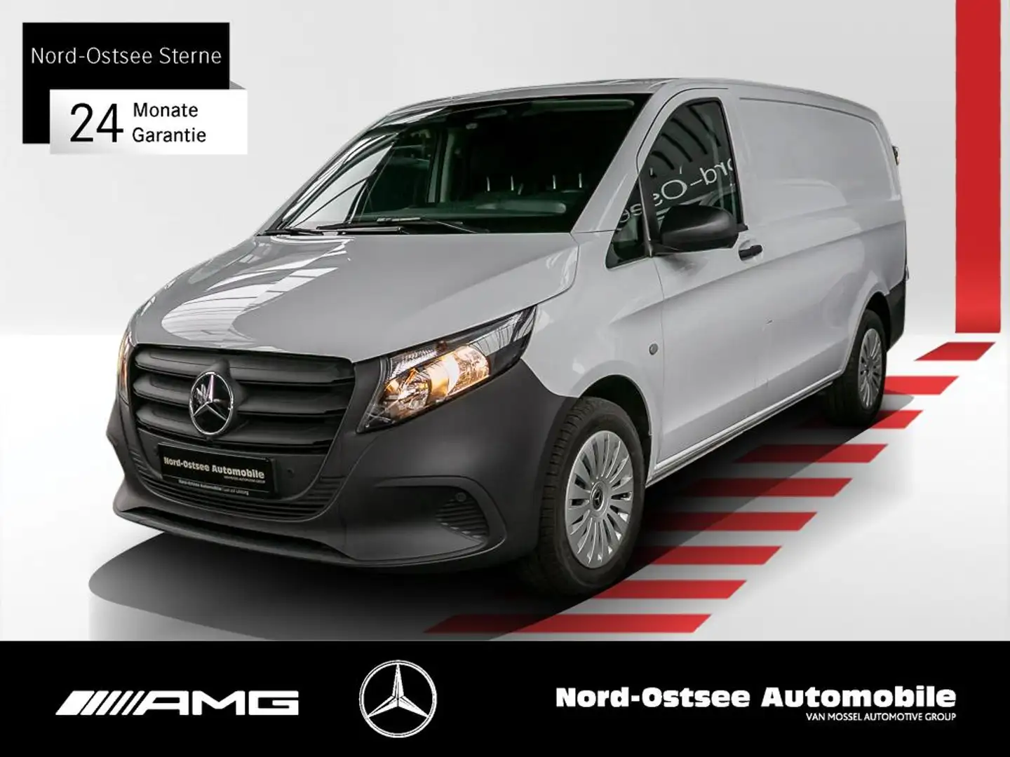 Mercedes-Benz Vito 116 neues Modell NAVI KAM TEMPO MBUX KLIMA Alb - 1