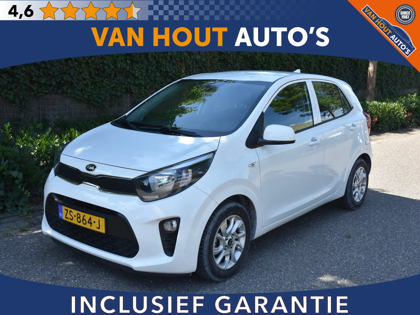 Kia Picanto 1.0 MPi DynamicLine | NAVI | CAMERA | LMV Wit - 1
