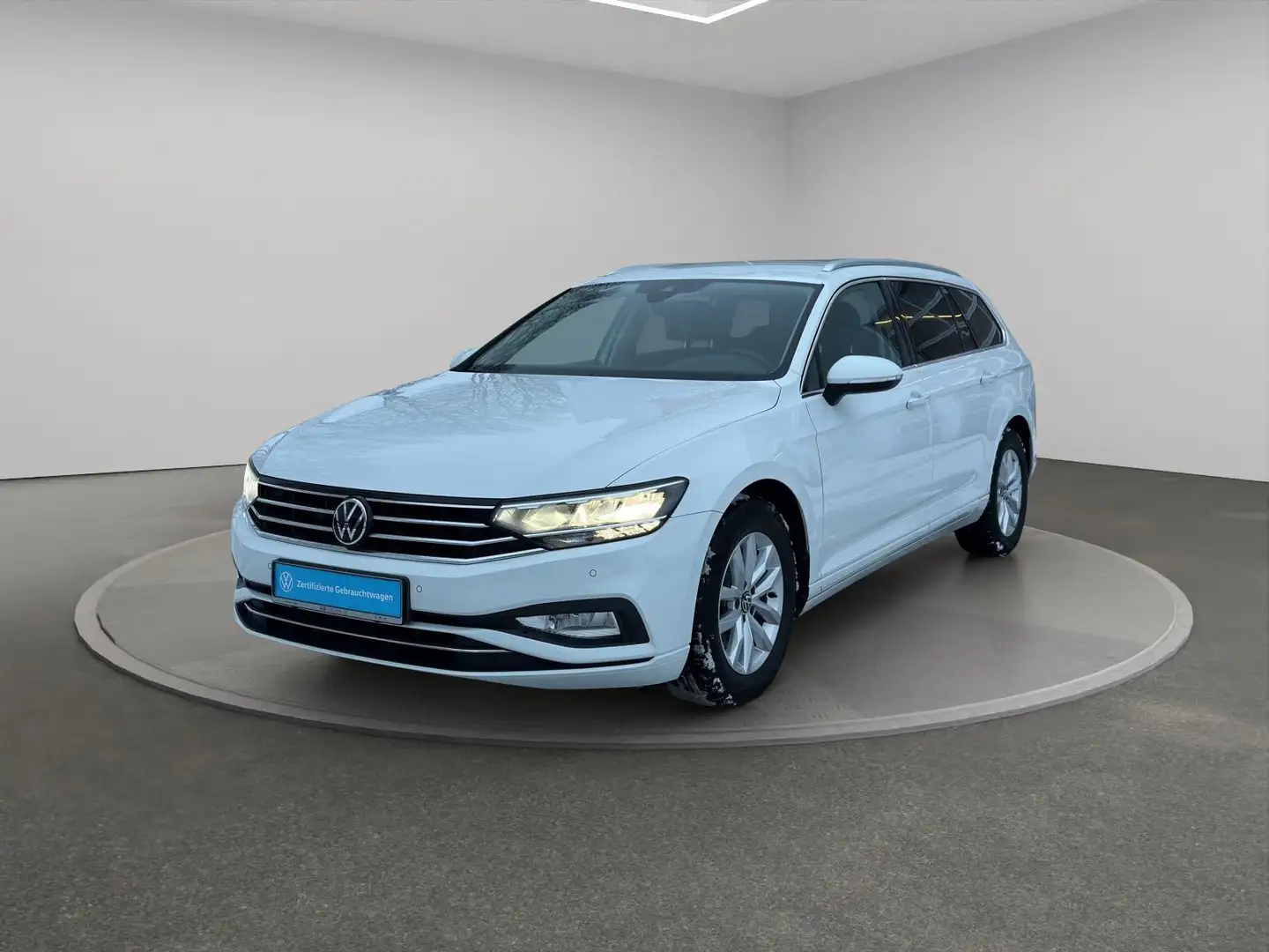 Volkswagen Passat Variant 2.0 TDI DSG Business AHK+NAVI+LED Weiß - 2