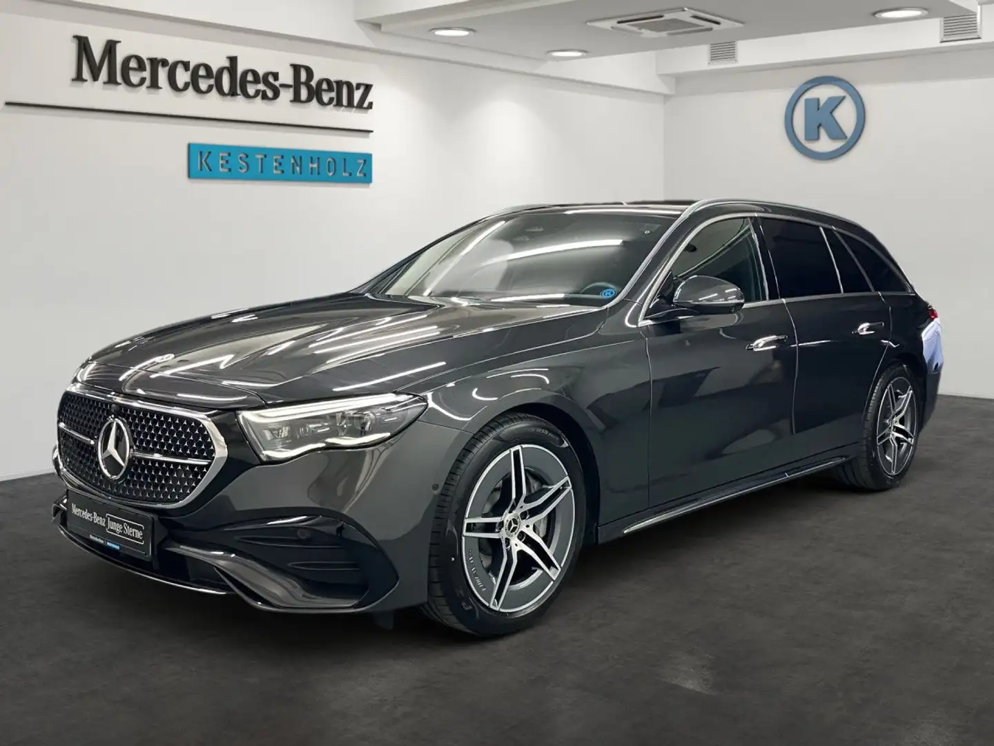 Mercedes-Benz E 200 T-Modell AMG+PANO+HEADUP+360°+DIGITALLGHT Gris - 2