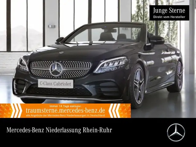 Mercedes-Benz C 200 Cabrio AMG+LED+SPUR+TOTW+KEYLESS+9G