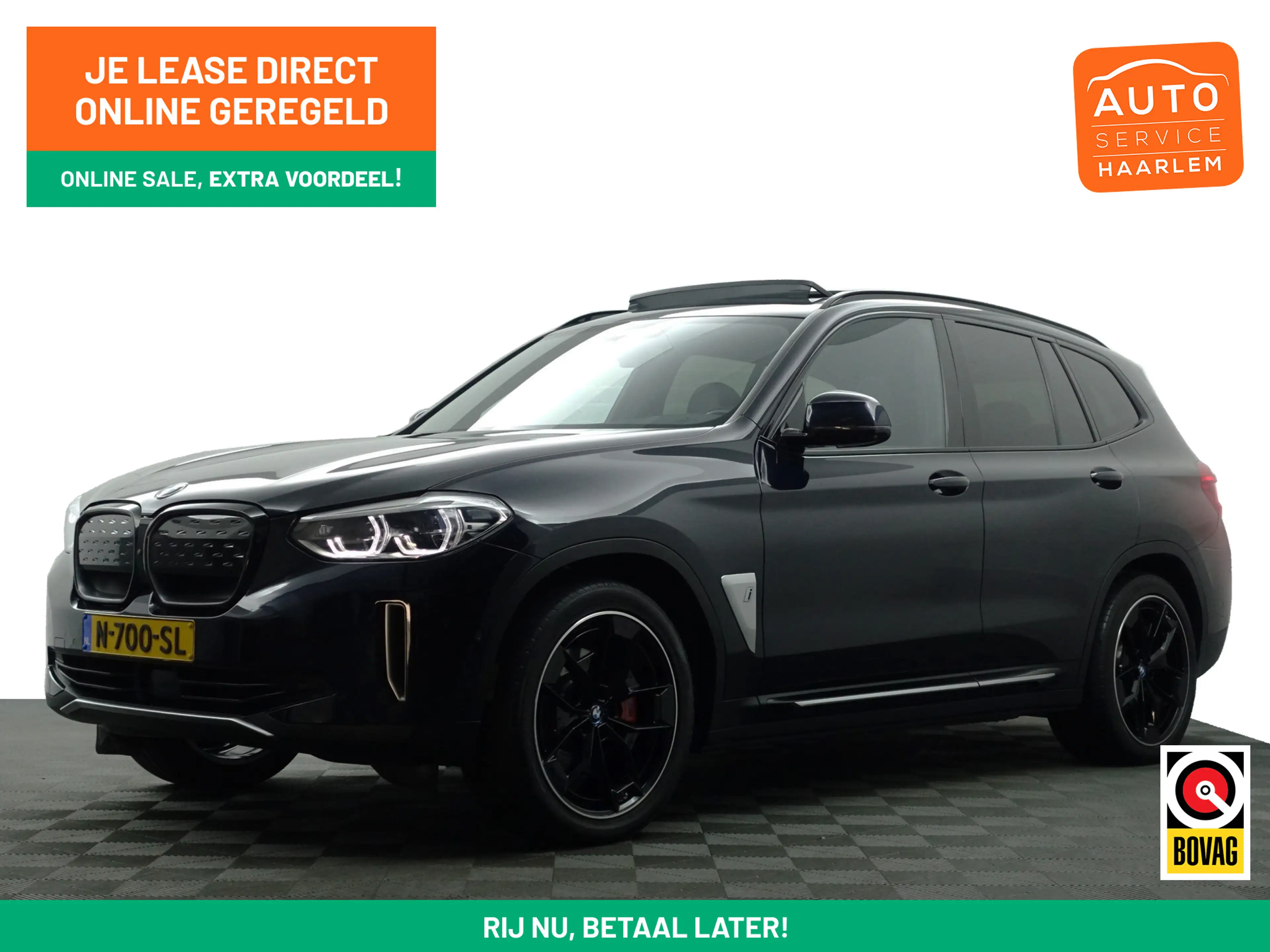BMW iX3 High Executive 80 kWh M Sport Aut- SOH 97%, Panora