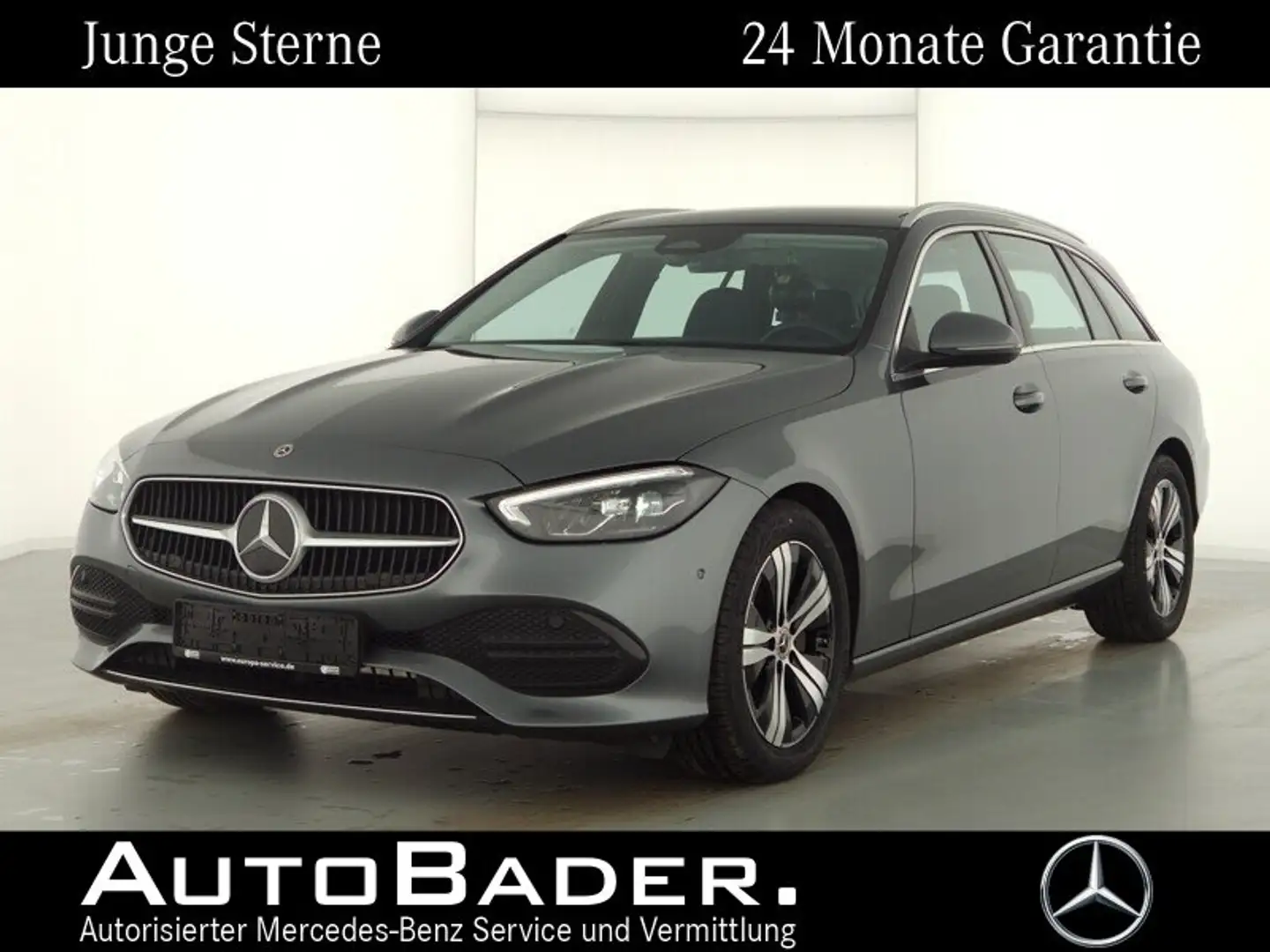 Mercedes-Benz C 220 C 220 d T AVANTGARDE PSD LED AHK AssPkt RFK eHec Grau - 1