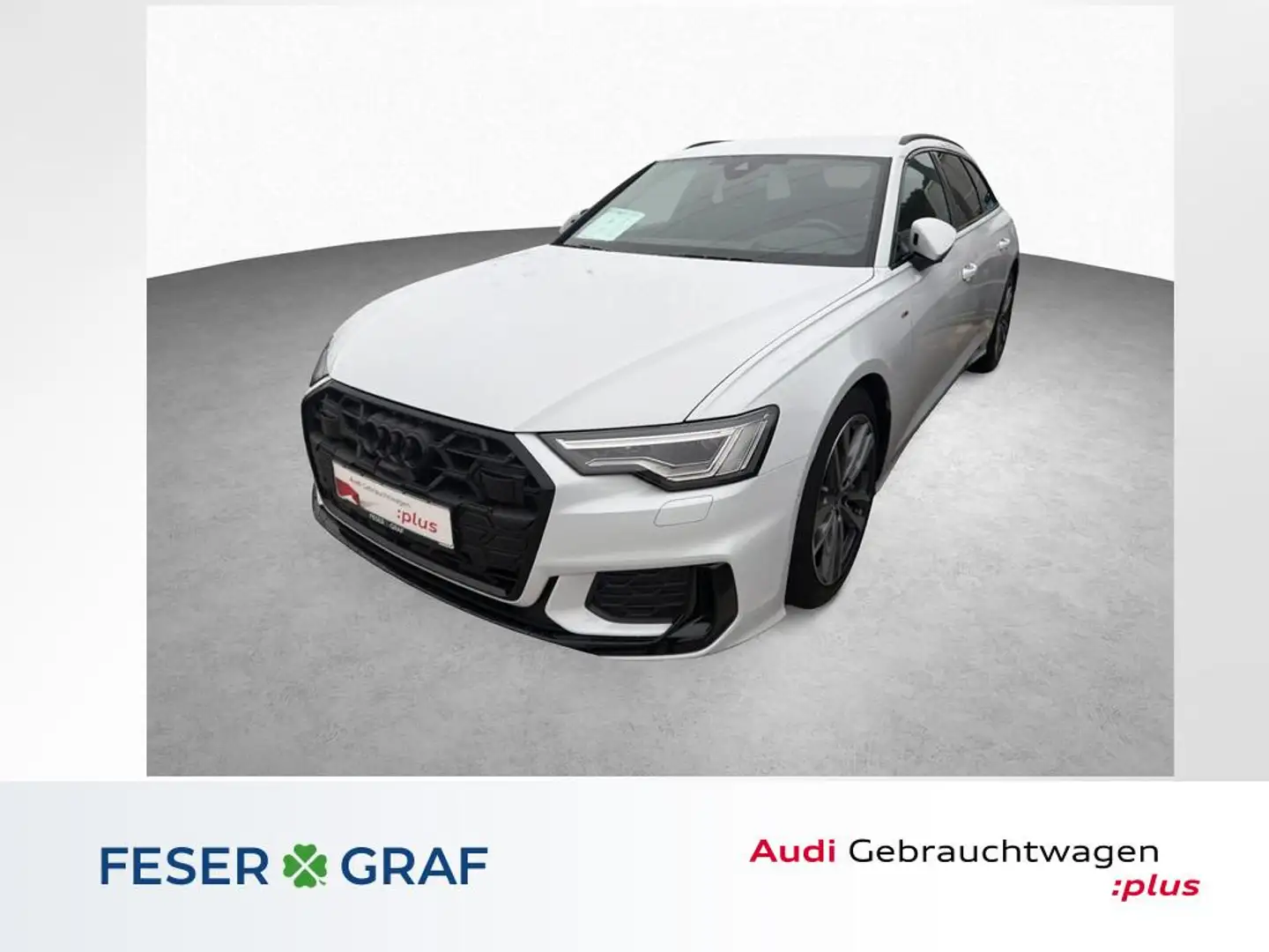 Audi A6 Avant 45 TFSI S tronic - S line - Kamera - Blanc - 1
