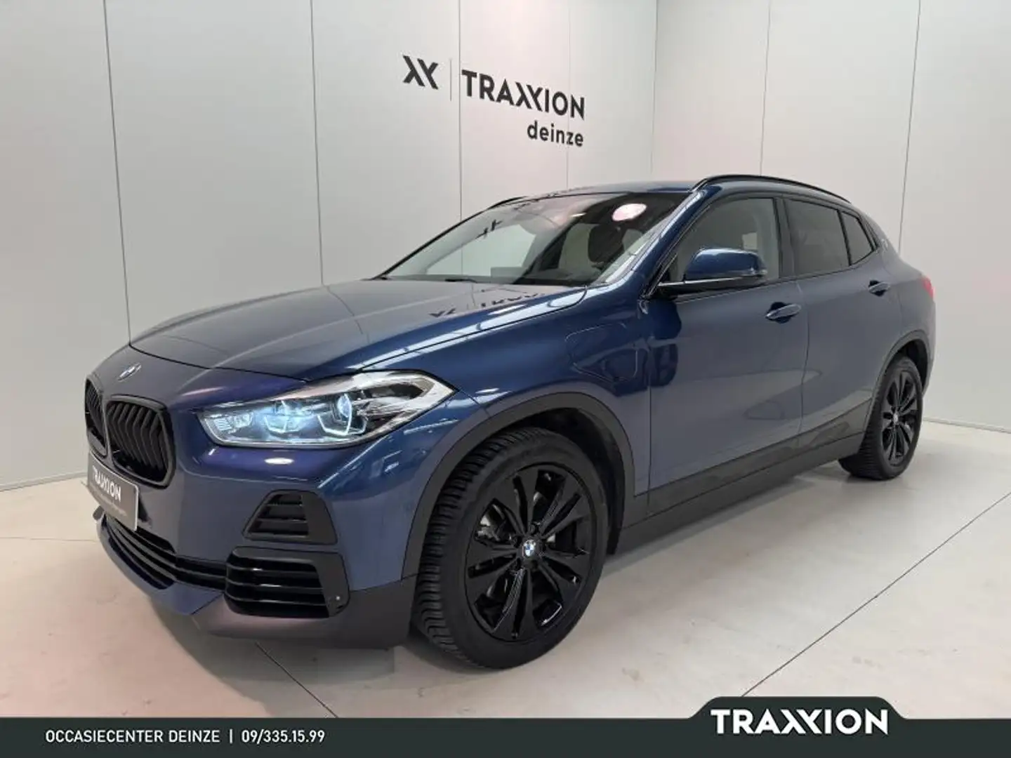 BMW X2 1.5iA xDrive25e OPF LED|GPS|PDC|CAM|CRUISE|LEDER.. Bleu - 1