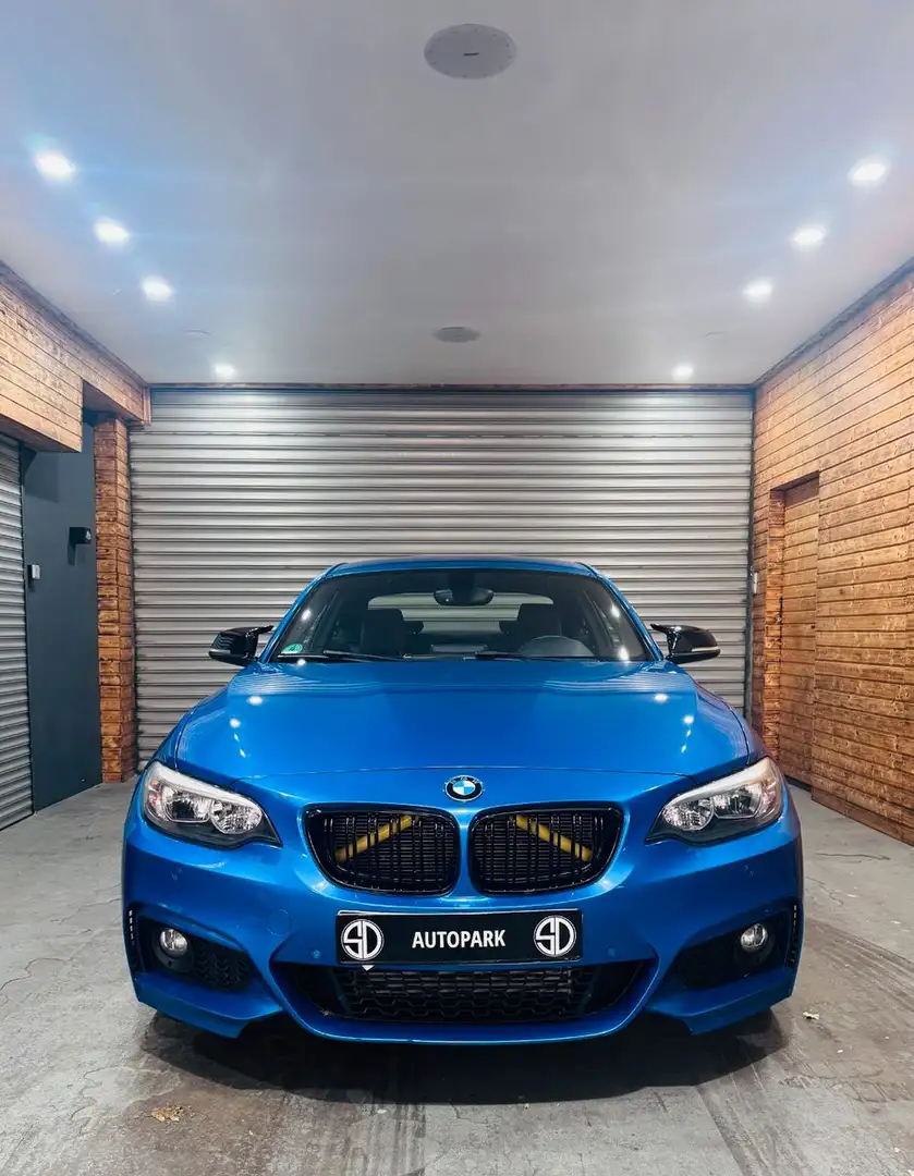 BMW 220 2 Coupe 220 d /M PAKET/NAVI/SITH/TEMP Blau - 2
