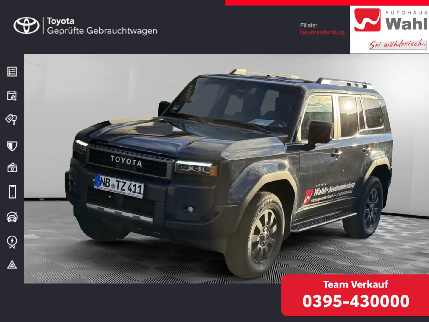 Toyota Land Cruiser 2.8 D-4D AWD Executive Grau - 1