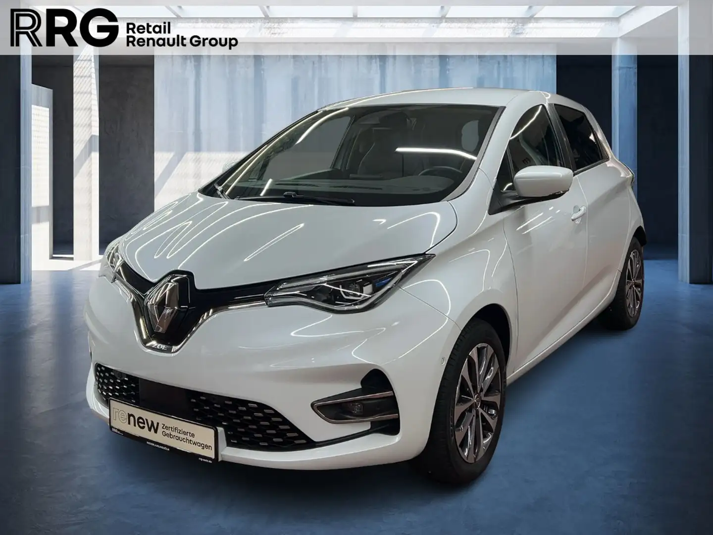 Renault ZOE INTENS R135 50 kWh CCS BATTERIEKAUF Weiß - 1