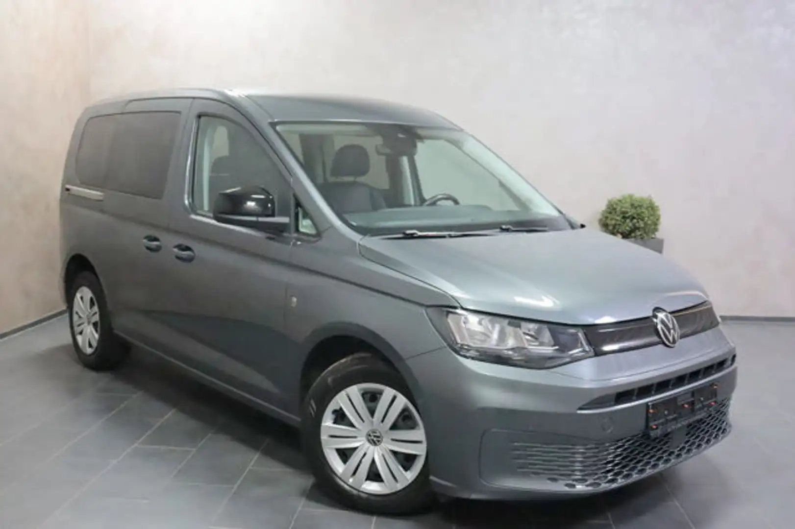 Volkswagen Caddy 2.0 TDI DSG AHK KAMERA LEDER NAVI SHZ PLA Grau - 2
