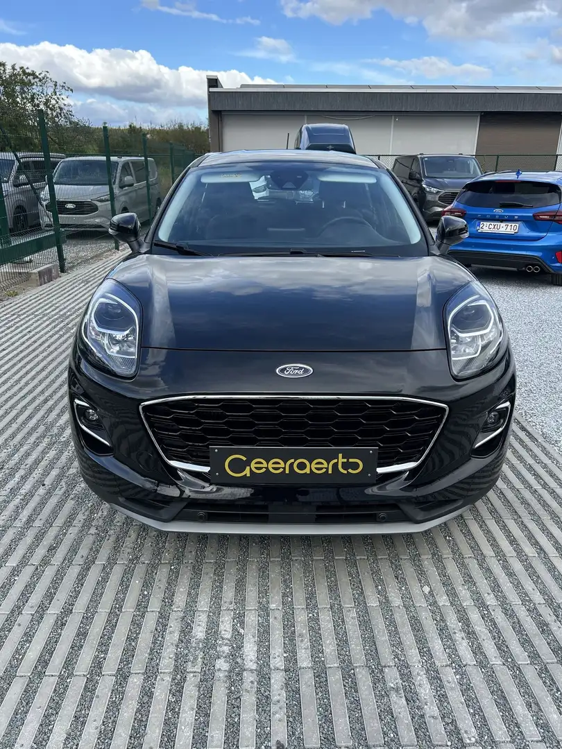 Ford Puma Ecoboost mHEV Titanium AUT Zwart - 2