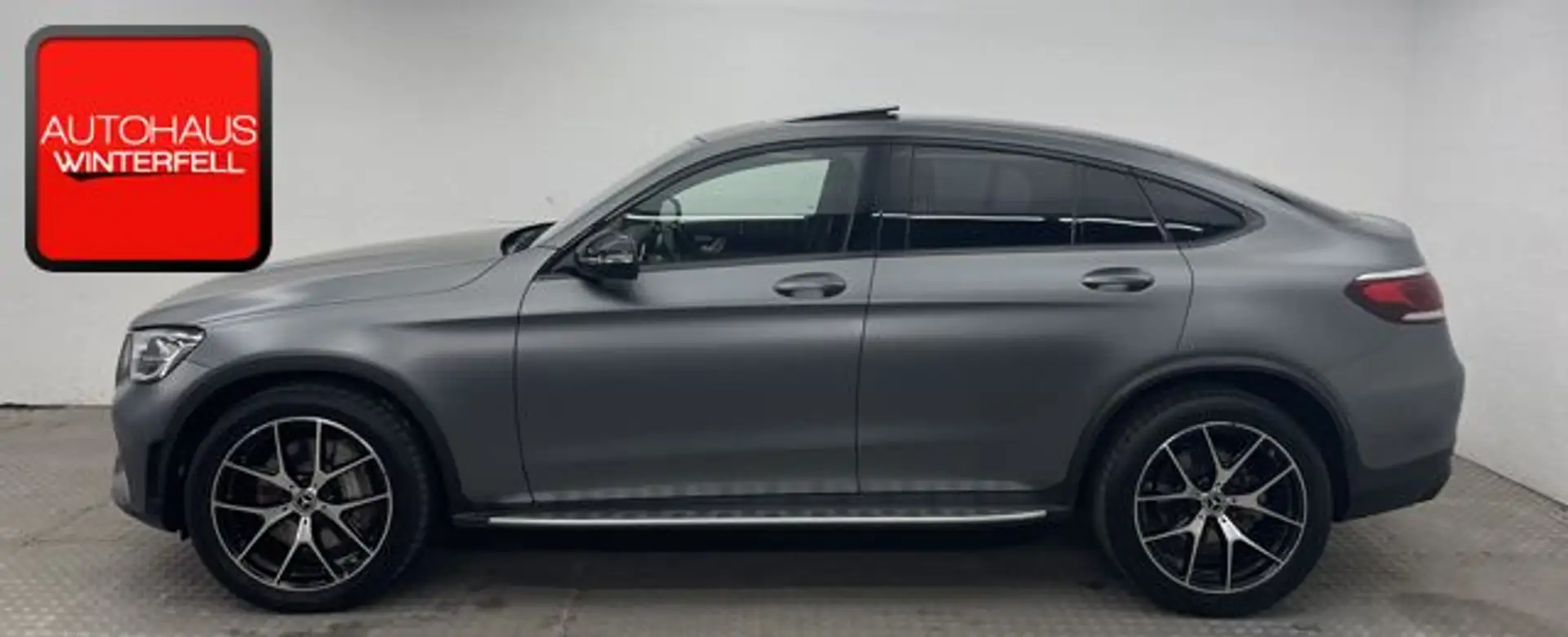Mercedes-Benz GLC 400 d Coupé 4M AMG NIGHT ESD+20Z+MEMO+DISTRO Grau - 2