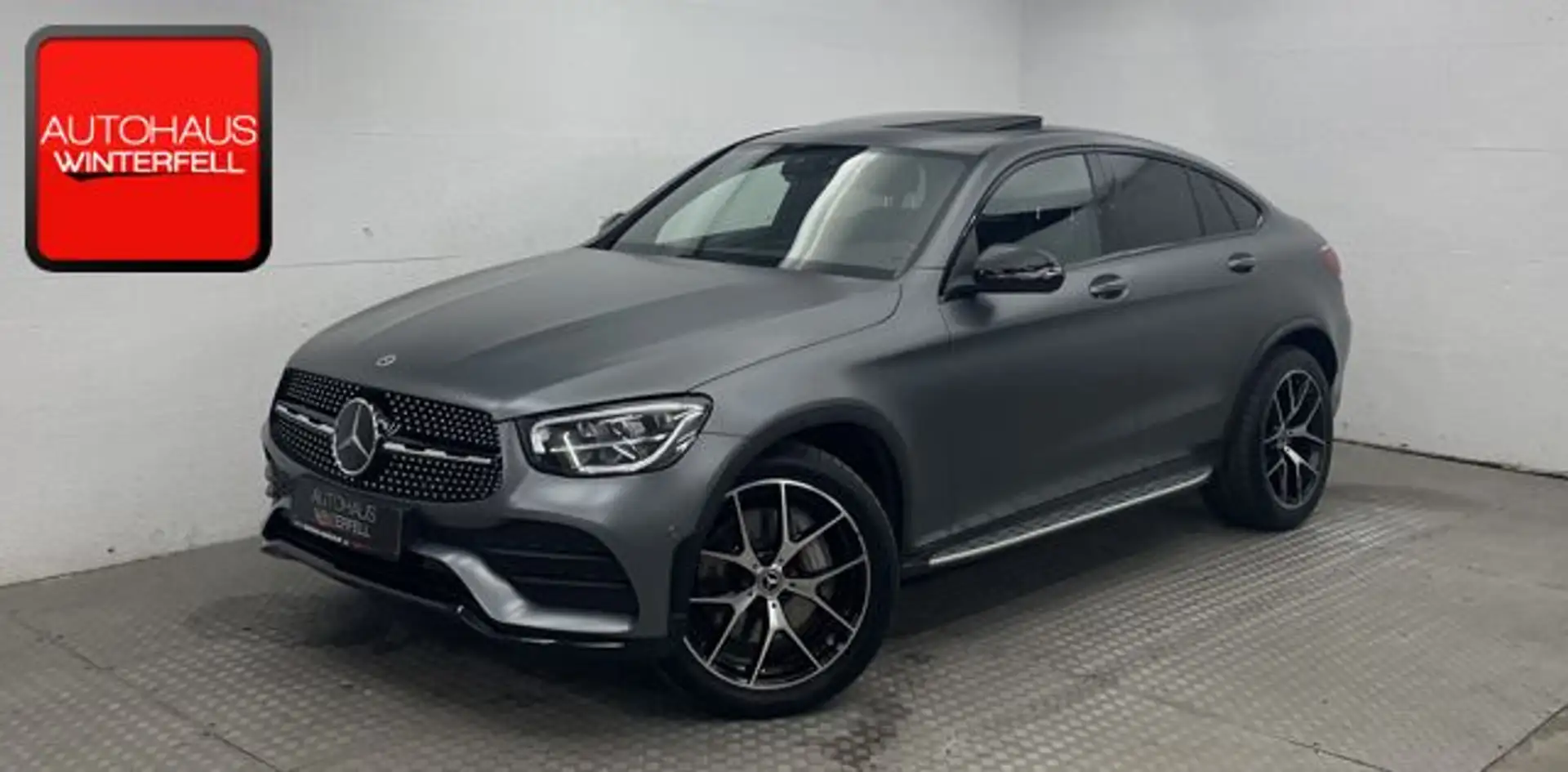 Mercedes-Benz GLC 400 d Coupé 4M AMG NIGHT ESD+20Z+MEMO+DISTRO Grau - 1