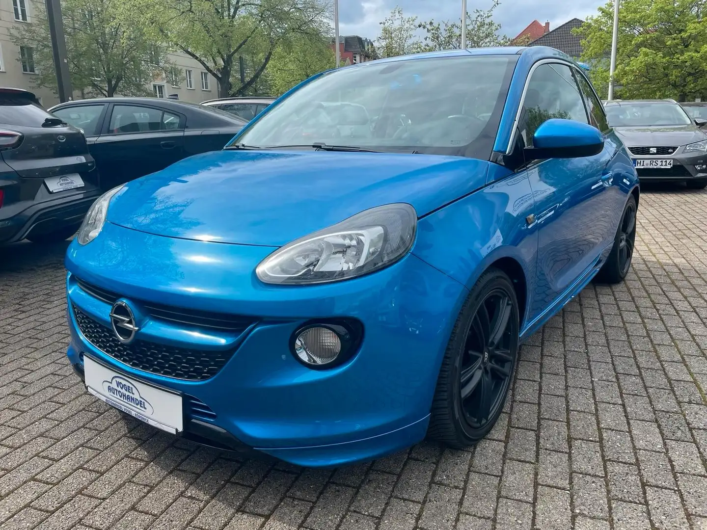Opel Adam S 1.4 Turbo*SITZHZG*PDC*LENKRADHZG*18" LM* Bleu - 1