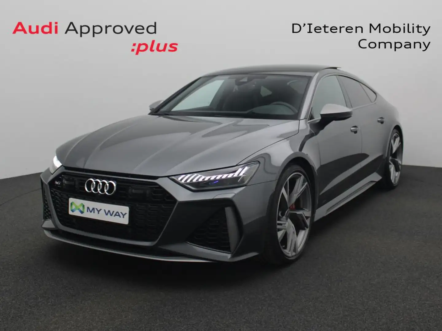 Audi RS7 Sportback 4.0 V8 TFSI 630 PK Tiptronic / Leder / Camera / Open Dak Gris - 1