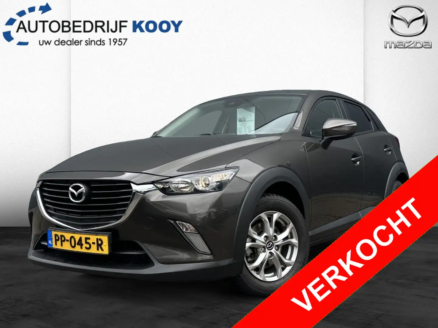 Mazda CX-3 2.0 SkyActiv-G 120pk Dynamic Braun - 1