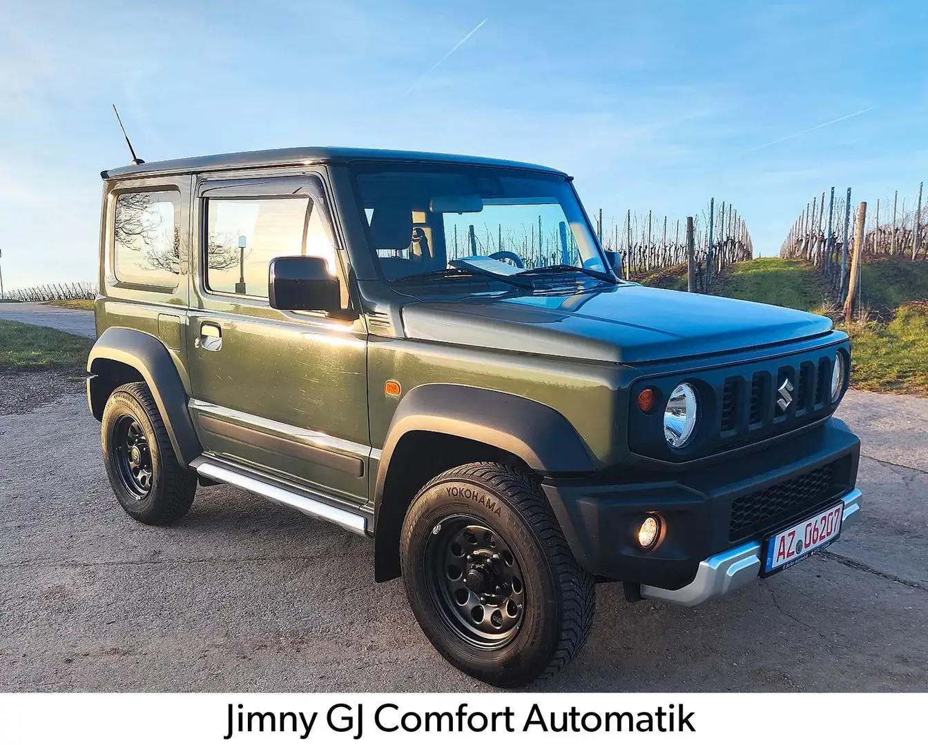 Suzuki Jimny 1.5 ALLGRIP GJ Automatik 1 Hd. 29 tkm AHK Grün - 1