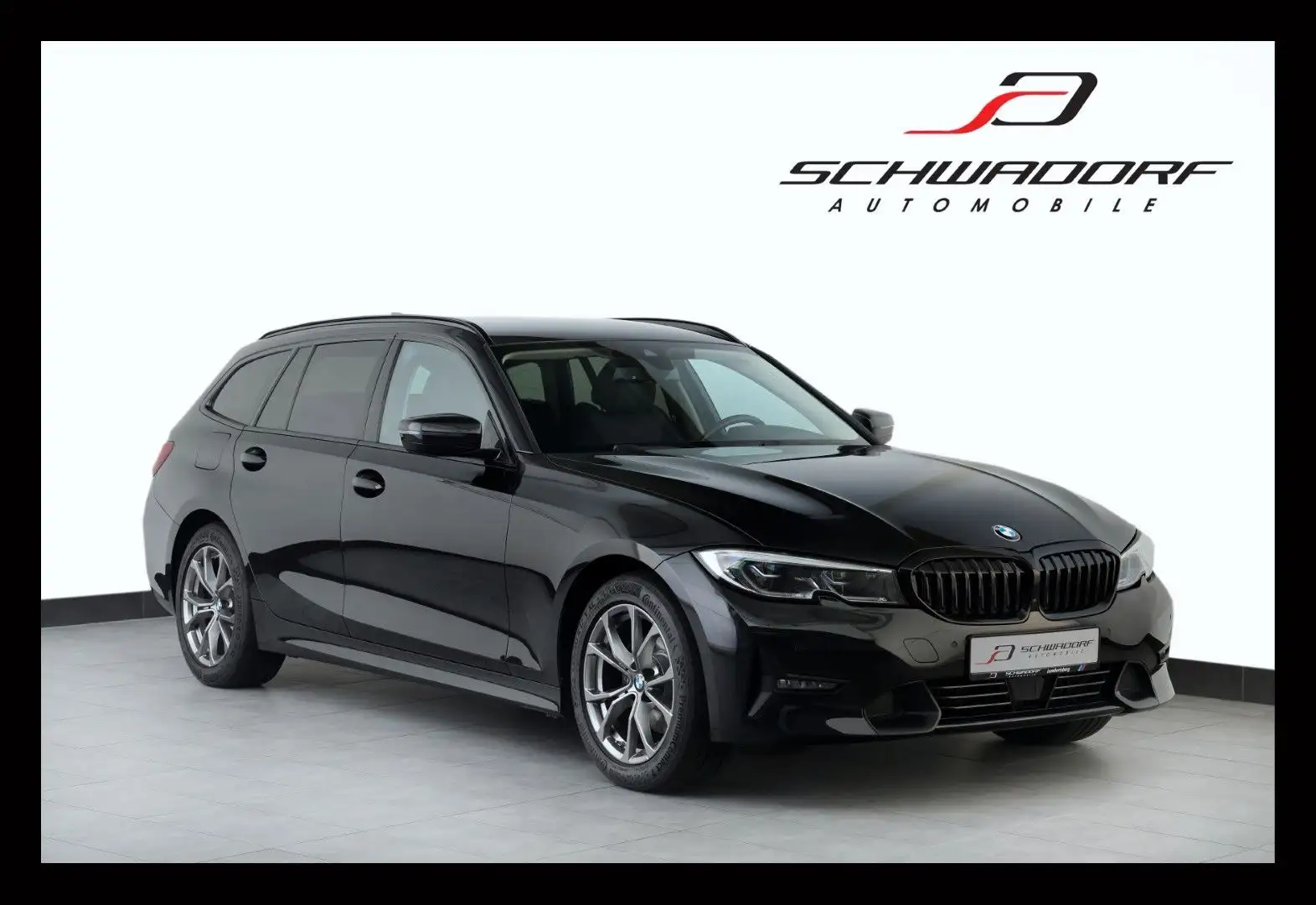 BMW 320 d xDrive Touring Sport Line ACC LASER AHK Schwarz - 1