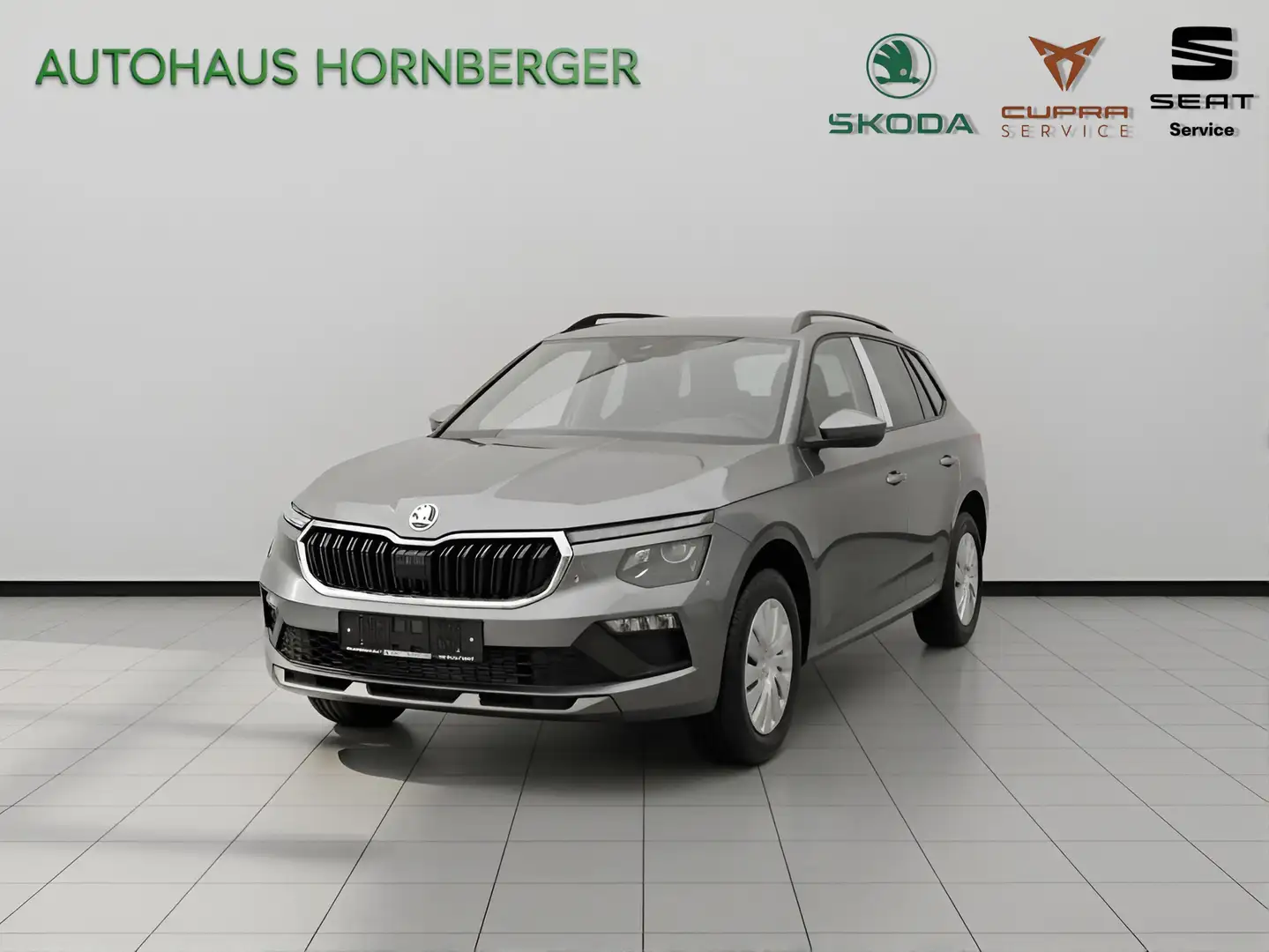 Skoda Kamiq Selection 1.0TSI 116PS AHK Matrix LED PDC Tempomat Gris - 1