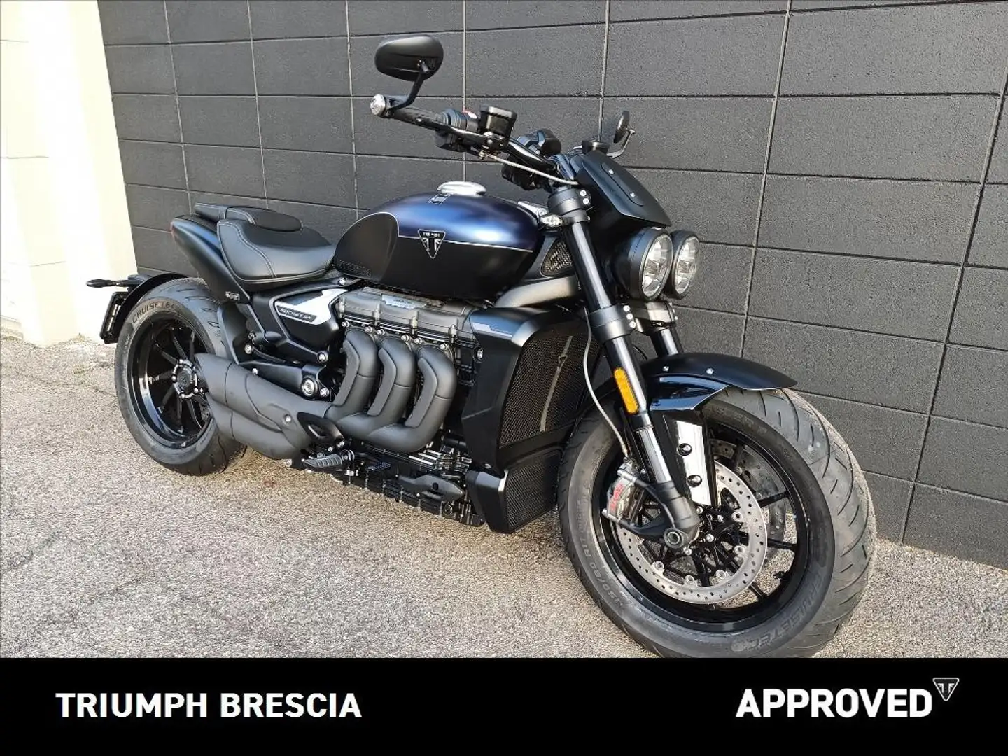 Triumph Rocket 3 R Storm R Bleu - 2