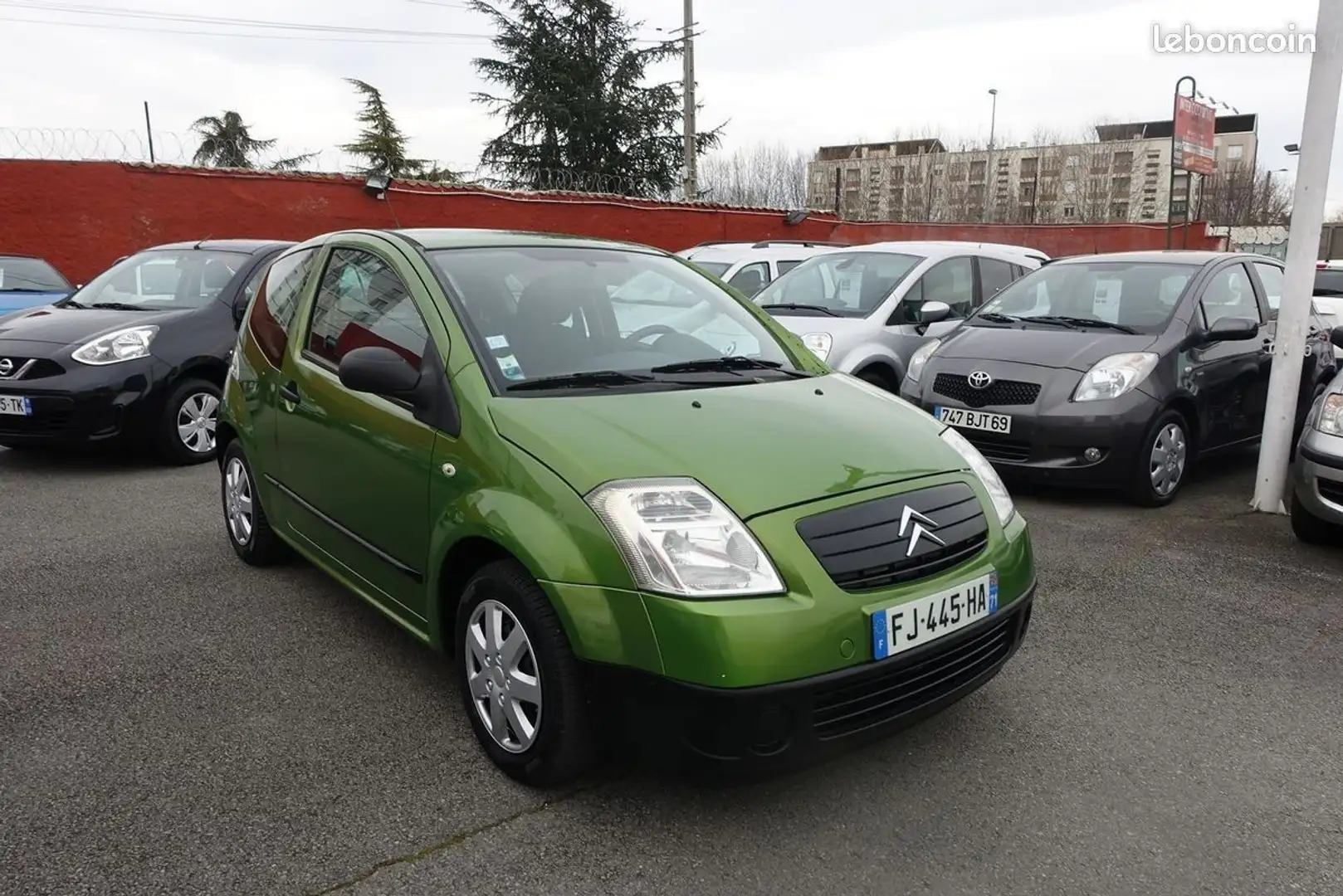 Citroen C2 1.4 HDI70 PACK AMBIANCE Vert - 2
