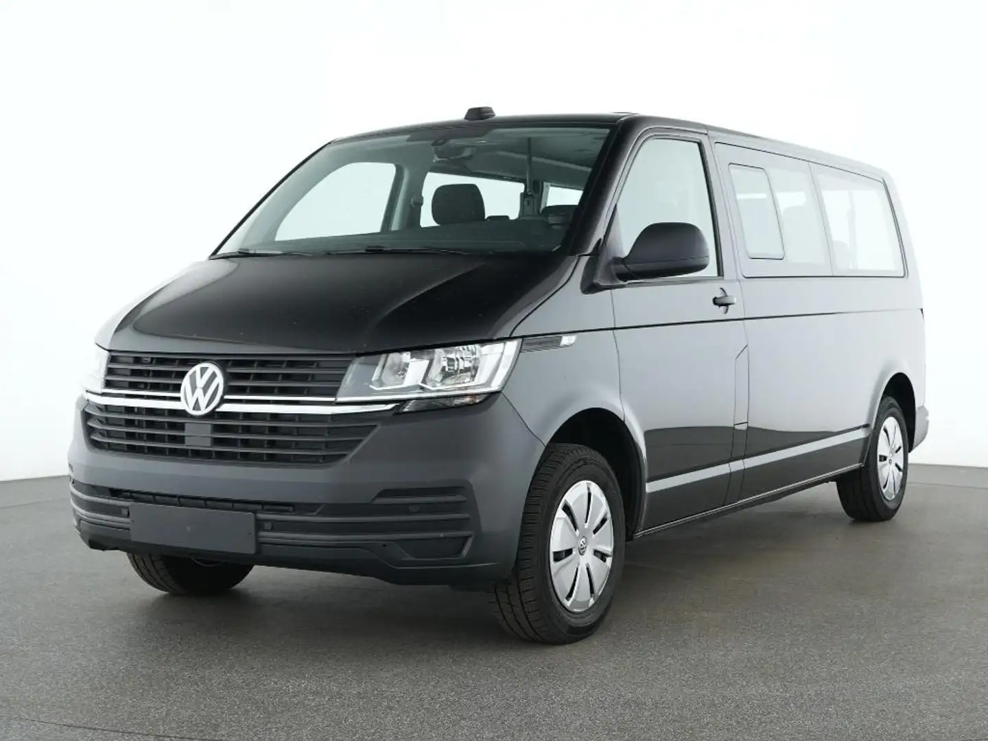 Volkswagen T6.1 Kombi 2.0 TDI lang DSG Klima*AHK*NAV*PDC*GRA Zwart - 2