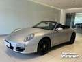 Porsche 997 911 Carrera 4 Cabriolet Vollleder Klima Argento - thumbnail 2