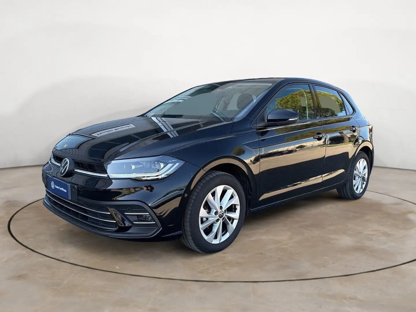 Volkswagen Polo 1.0 TSI Style Zwart - 1