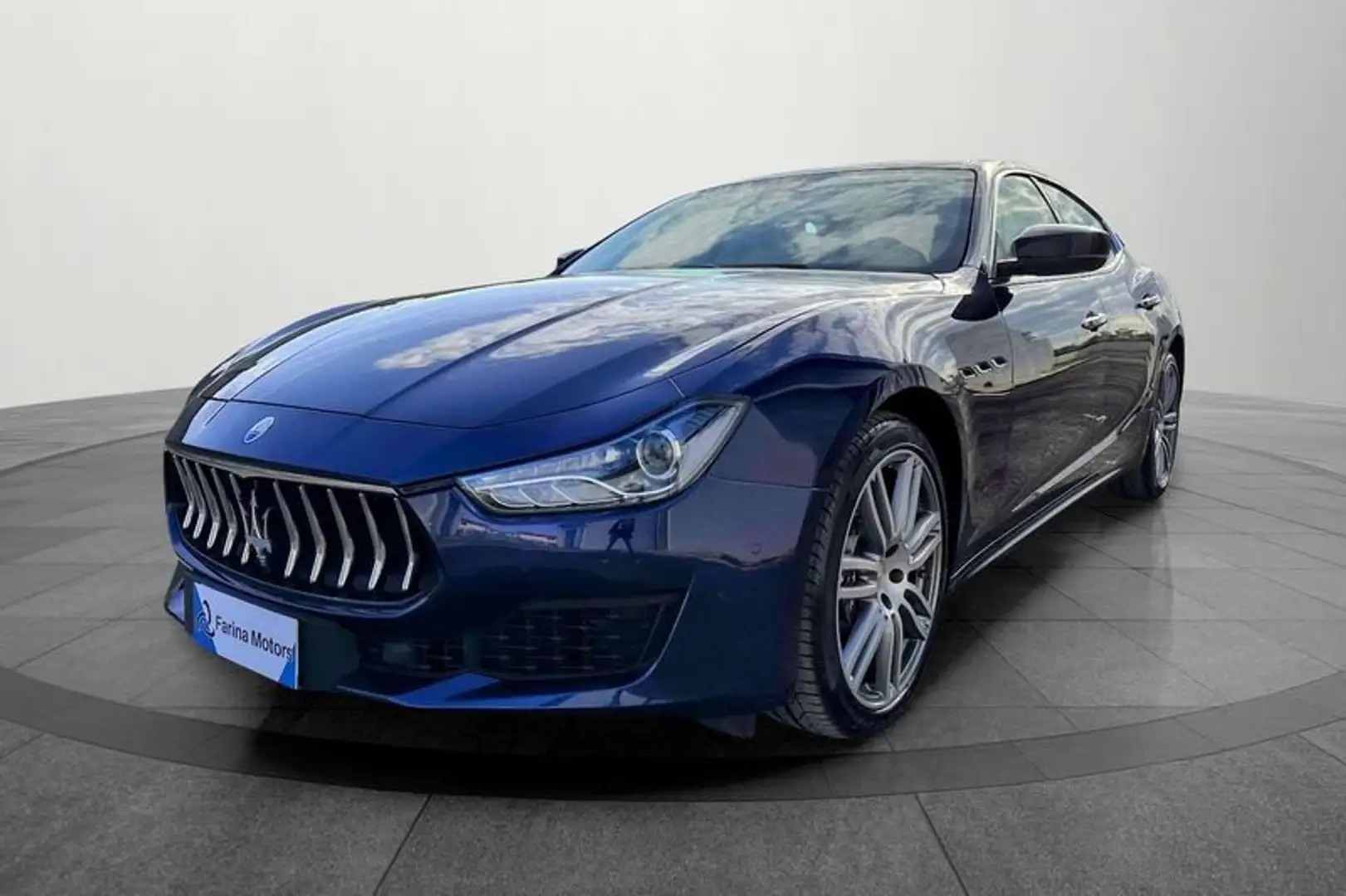Maserati Ghibli 3.0 Diesel Gransport - Cerchi 20' - Carplay - Pel Blue - 1