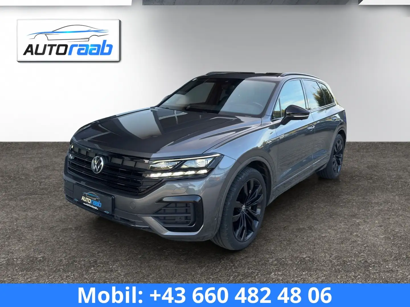 Volkswagen Touareg R-Line 4Motion 3,0 TDI Aut. *R-line*STANDHZ*AHV*PANO*WSS-HZ*APP* Grau - 1