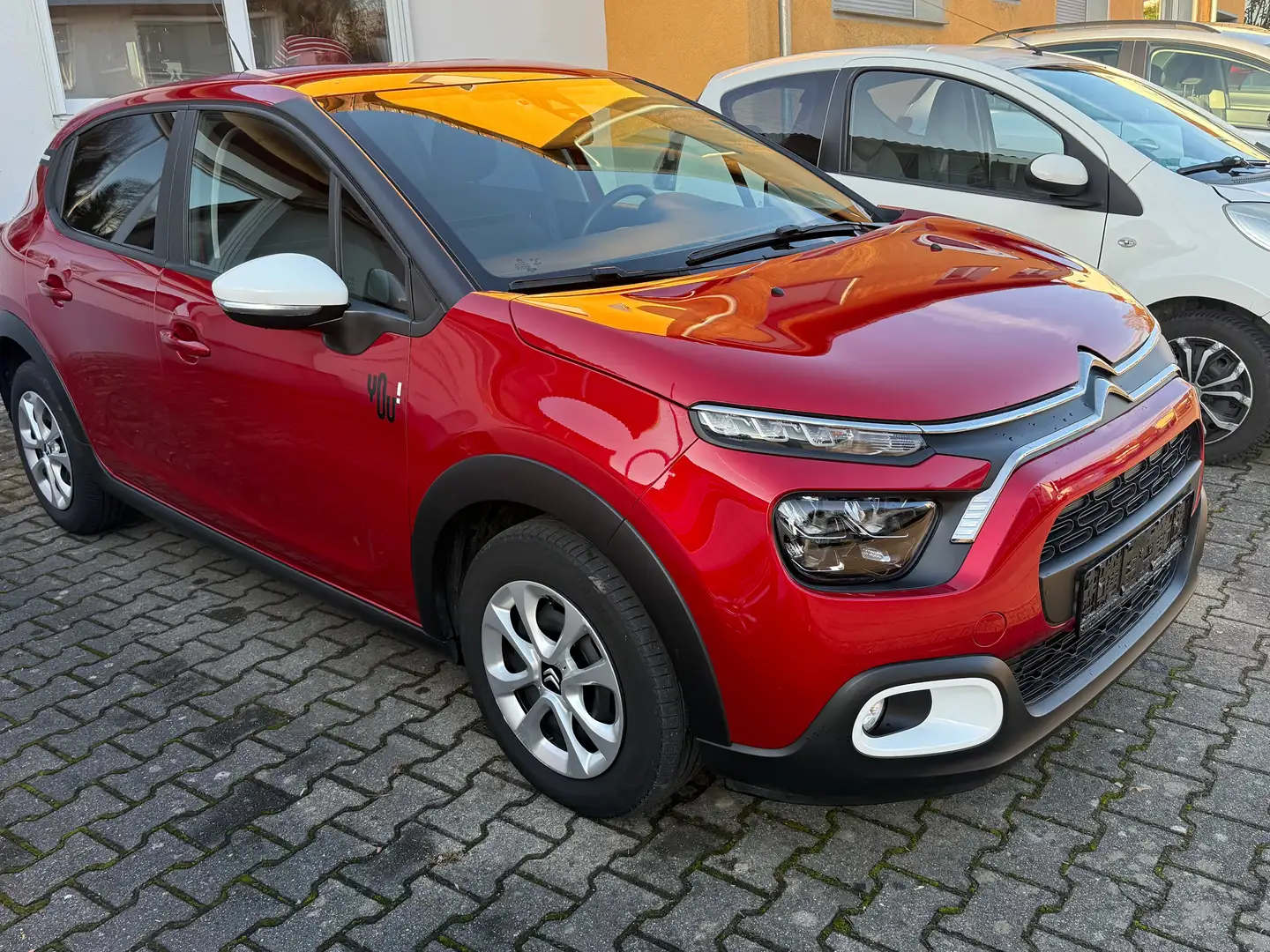 Citroen C3 YOU TÜV Neu Klima LED — Tagfahrlicht Isofix Rot - 2
