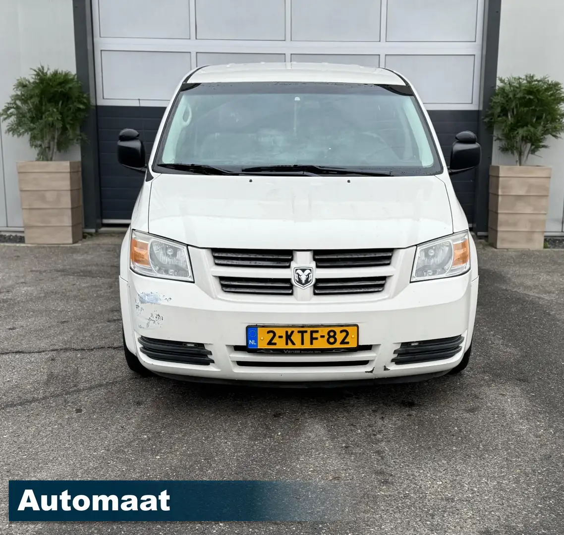 Dodge Grand Caravan 3.3 V6 / 7-PERSOONS / APK /  AIRCO / White - 2