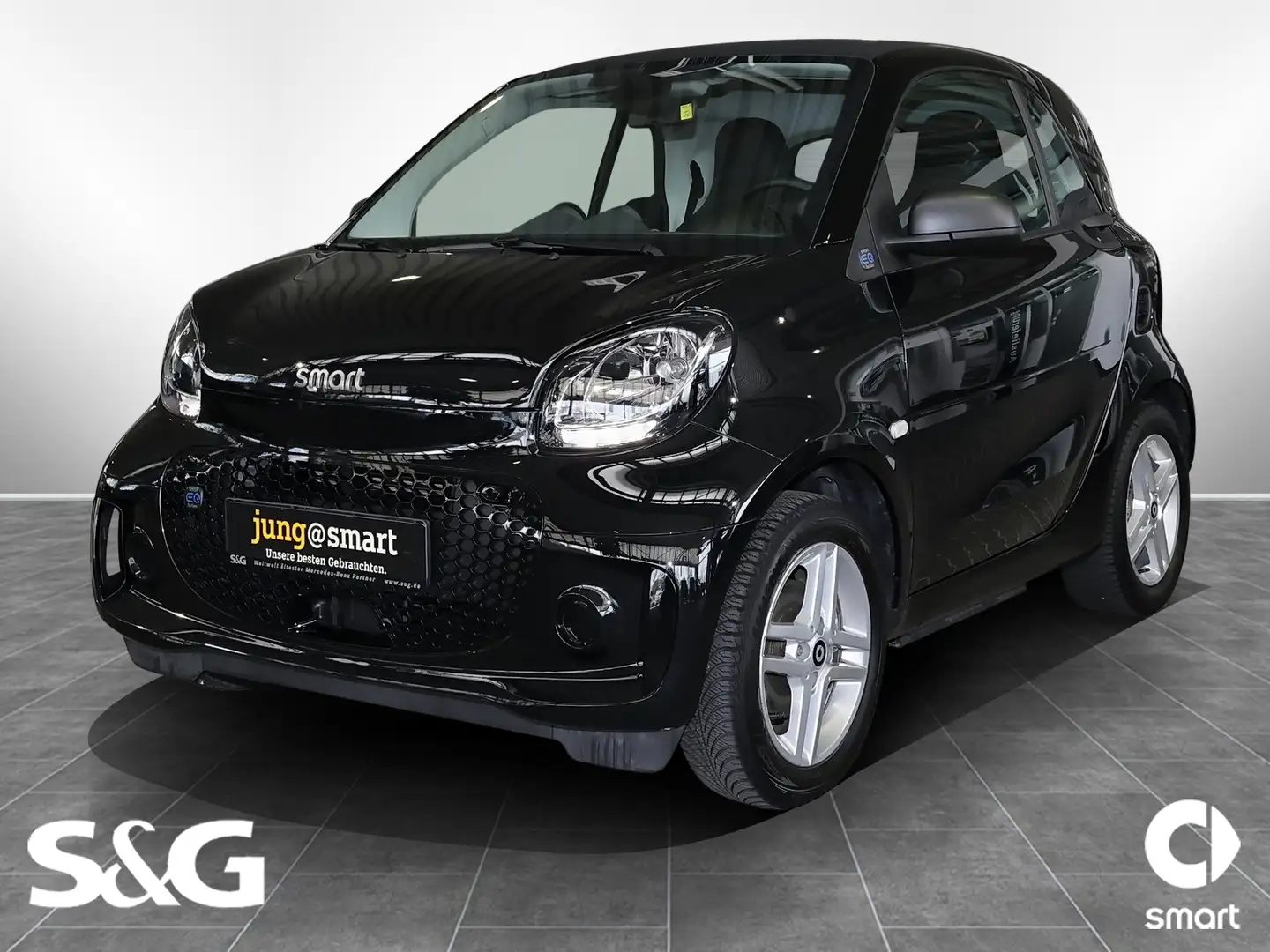 smart forTwo EQ Sitzhzg.+15 Schwarz - 1