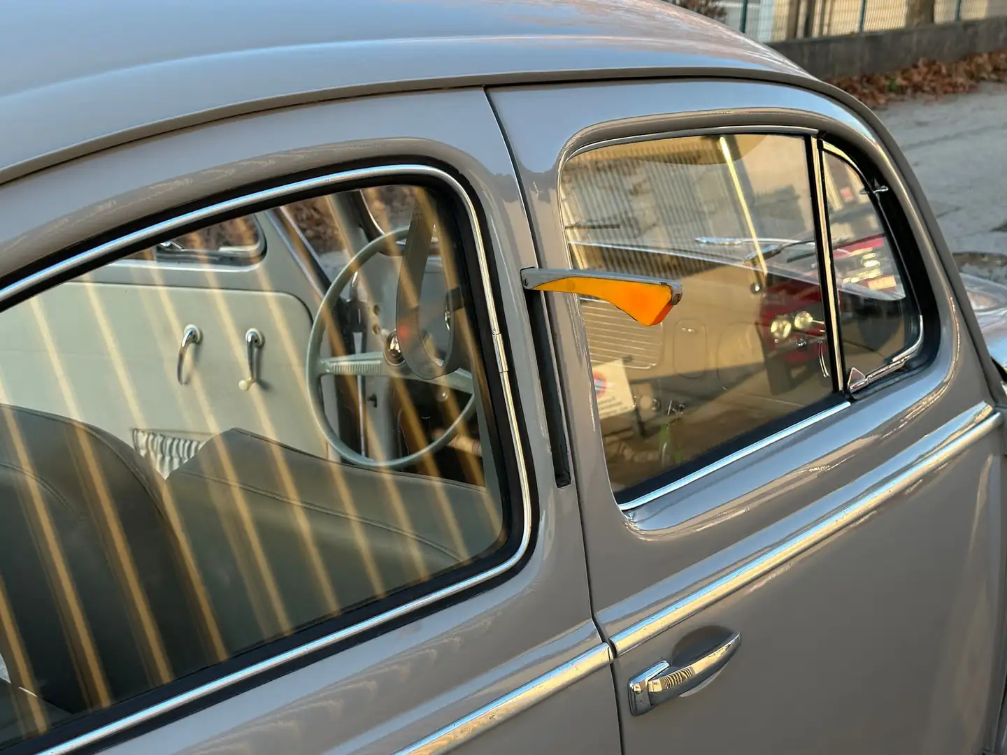 Volkswagen Coccinelle Ovale Gris - 1