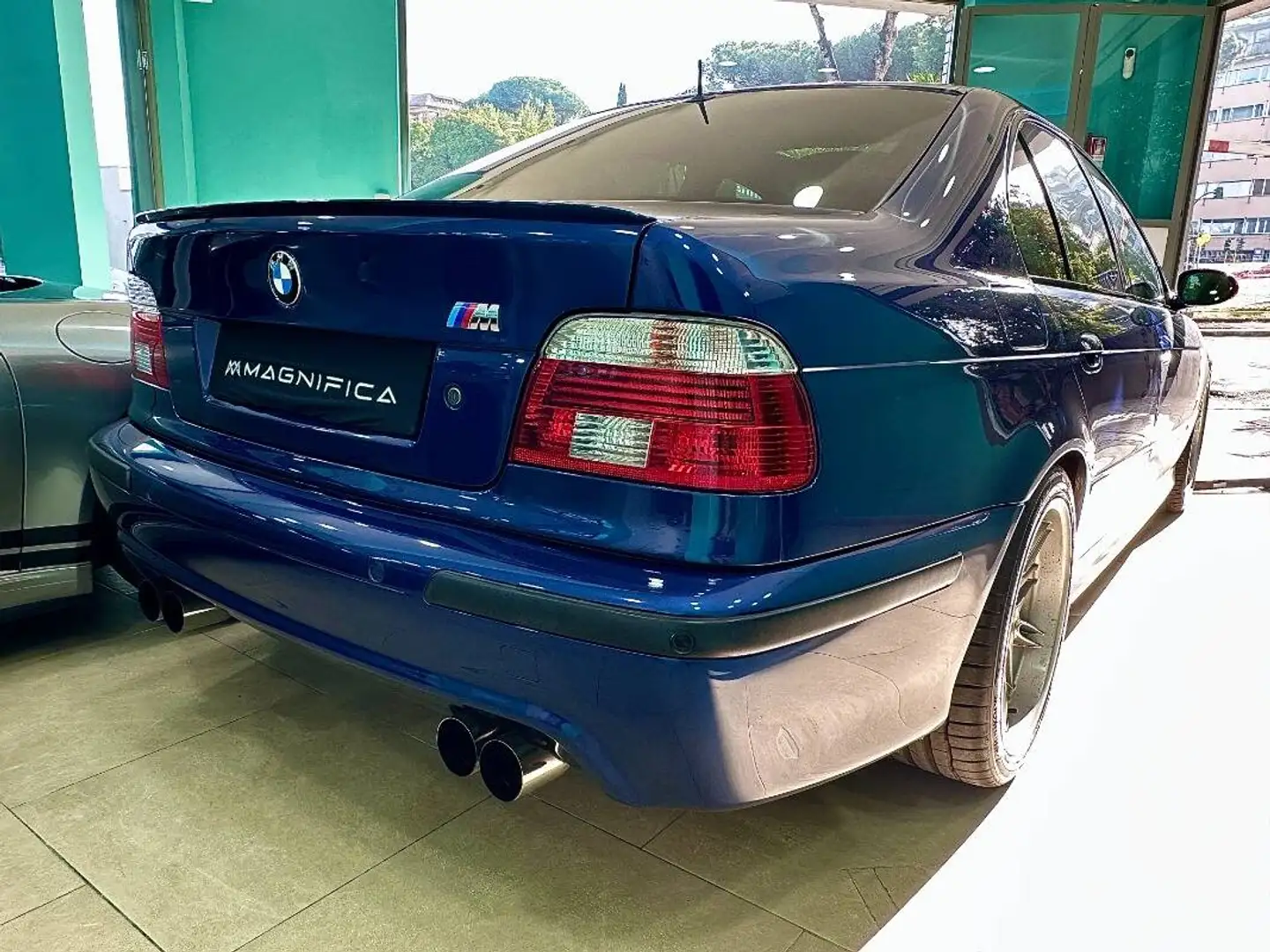 BMW M5 M5 4.9 V8 400cv Manuale Tetto apribile Blu/Azzurro - 2