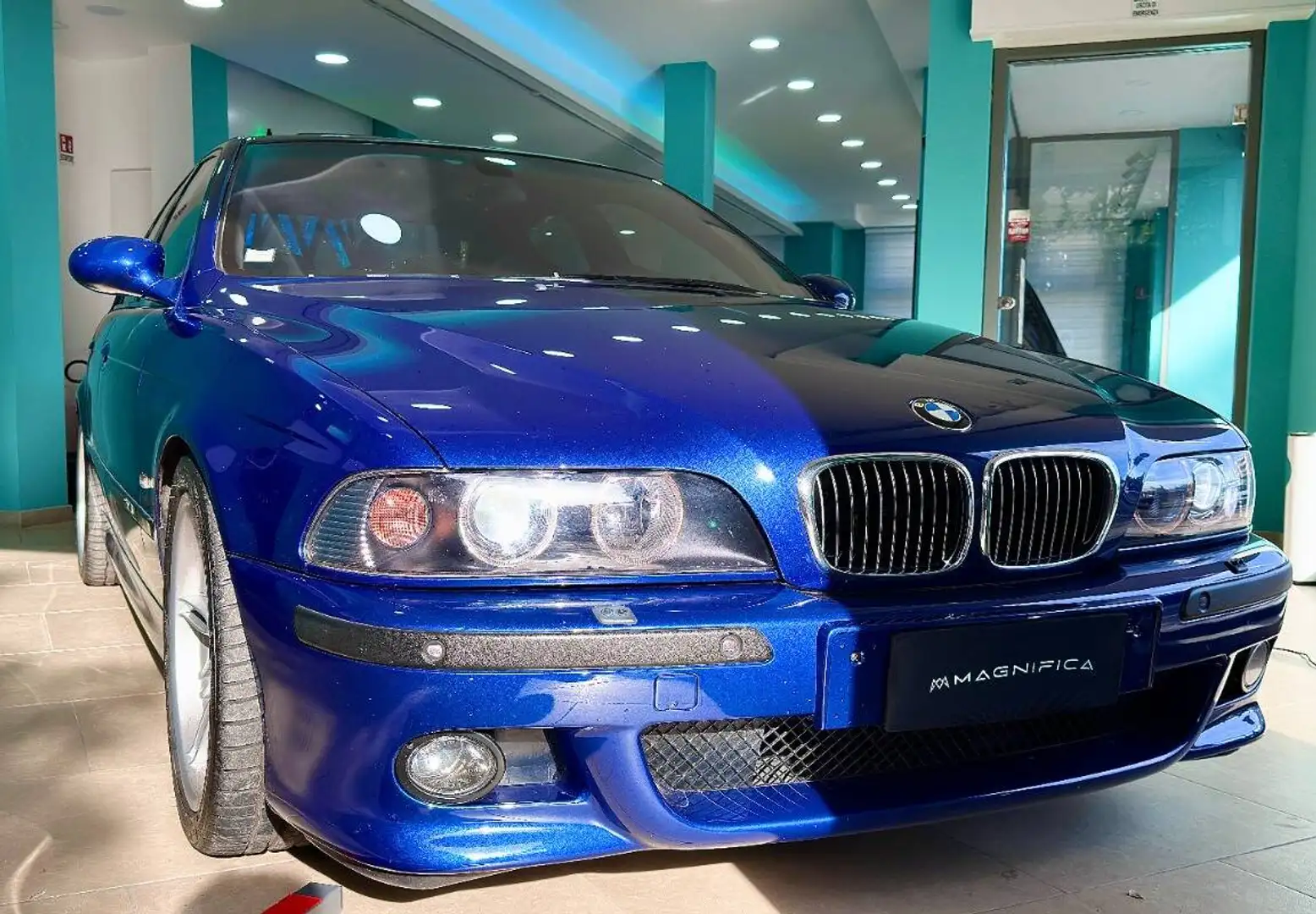 BMW M5 M5 4.9 V8 400cv Manuale Tetto apribile Blu/Azzurro - 1