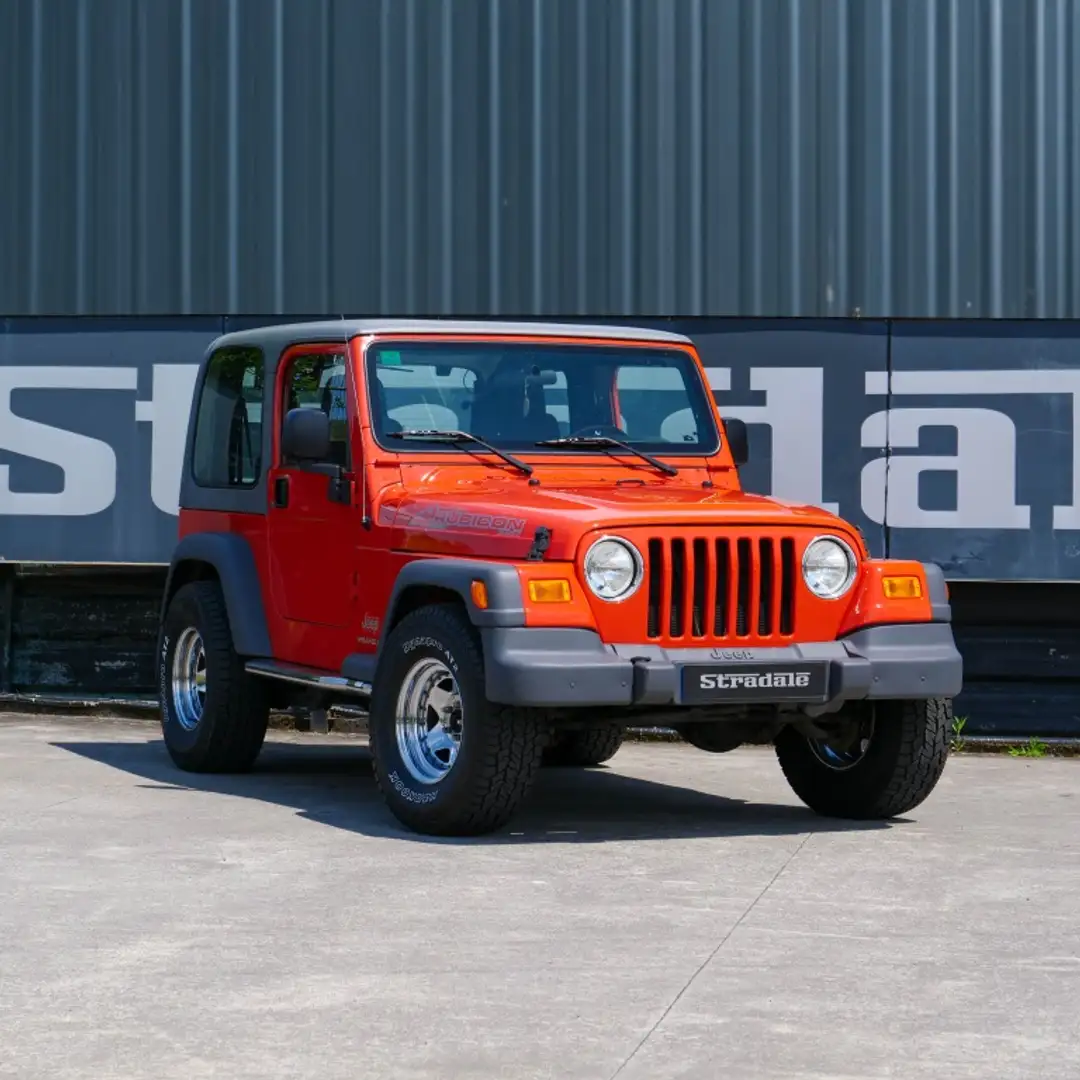 Jeep Wrangler 2.4 Sport Techo Duro Narancs - 1