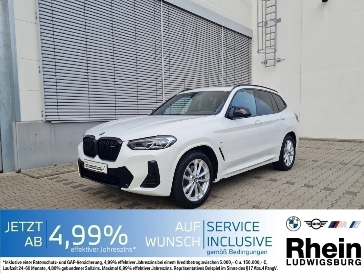 BMW X3 M 40iA M Sport Navi.LED.HuD.AHK.Pano.Rükamera. Blanc - 1
