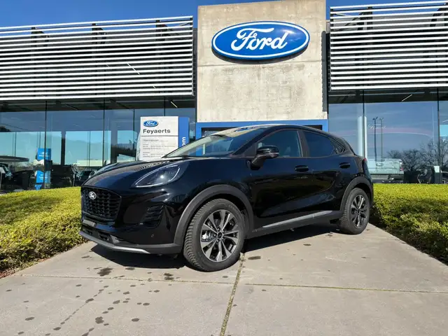 Ford Puma 1.0 EcoBoost mHEV Titanium – 125pk – Agata Black –