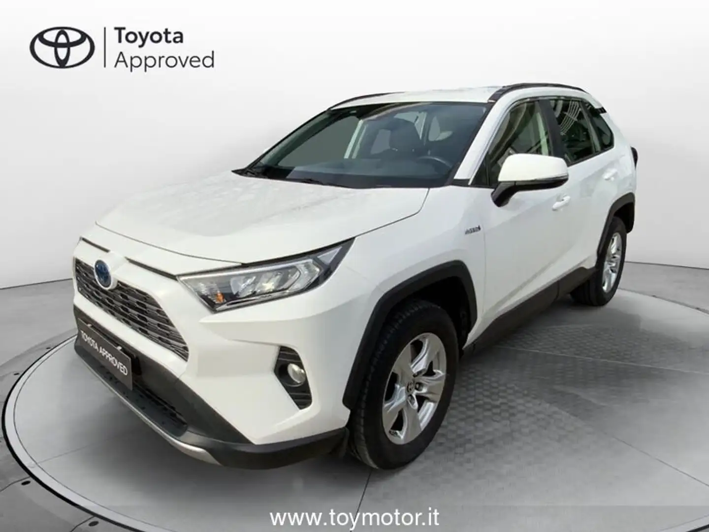 Toyota RAV 4 5ª serie 2.5 HV (218CV) E-CVT 2WD Business Bianco - 1